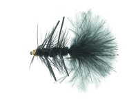 B.H. Rubber Leg Woolly Black Daiichi 1720 #8