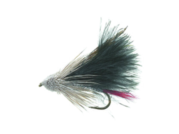 Marabou Muddler Black Daiichi 1720 #8