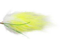 Marabou Worm White/Chartreuse Daiichi 3111 #8