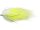 Marabou Worm White/Chartreuse Daiichi 3111 #8