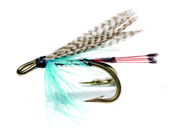 Telemarkskongen Silver/Blue Mustad 3582 #10
