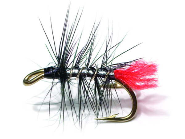 Zulu Silver Palmer Black Mustad 3582 #10