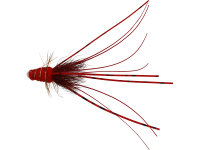 Red Frances Tube 1" Metal Tube W/rubberlegs